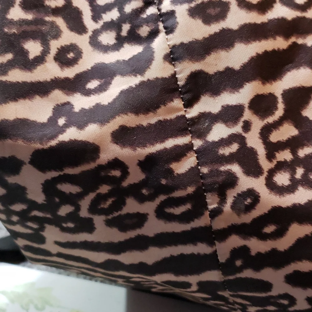 Coach Ocelot Print Nylon travel Bag, Snap Pouch & Cosmetic Pouch-Set - Picture 15 of 16